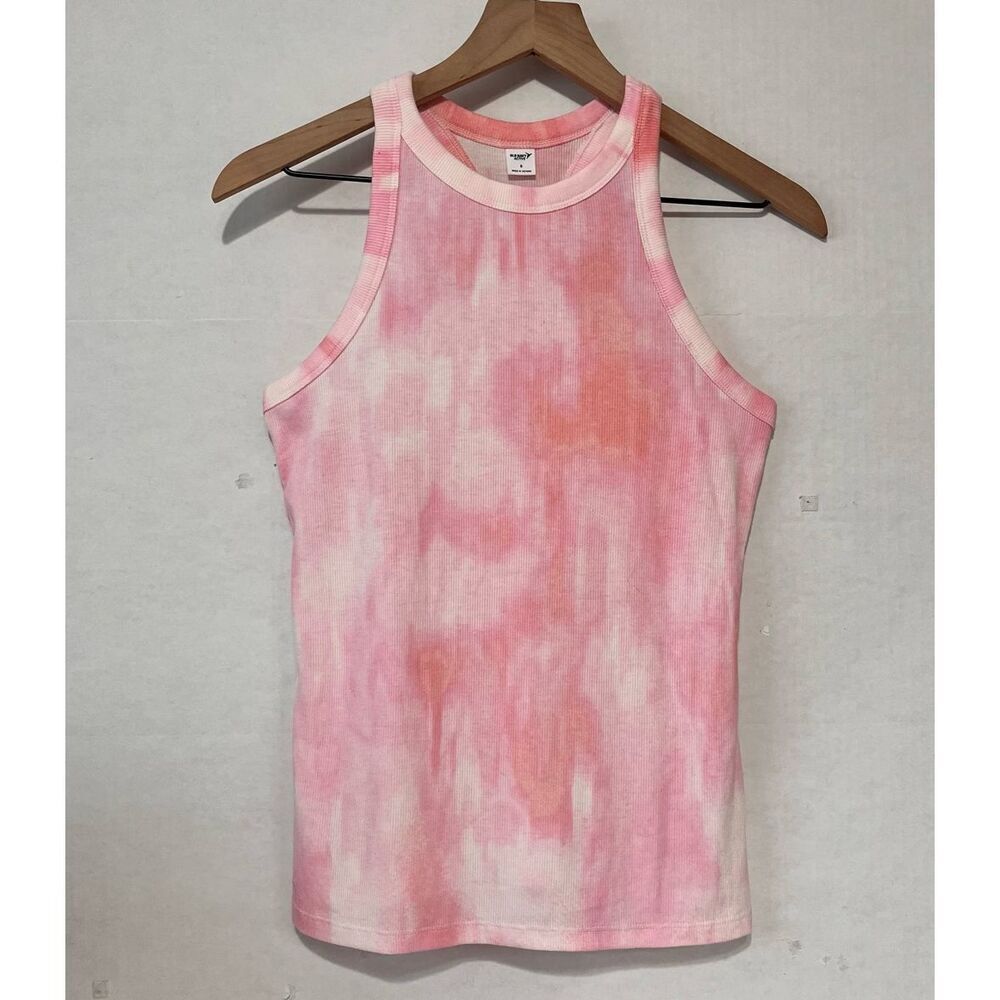 Old Navy Active Pink Tie Dye Tank Top   Size S